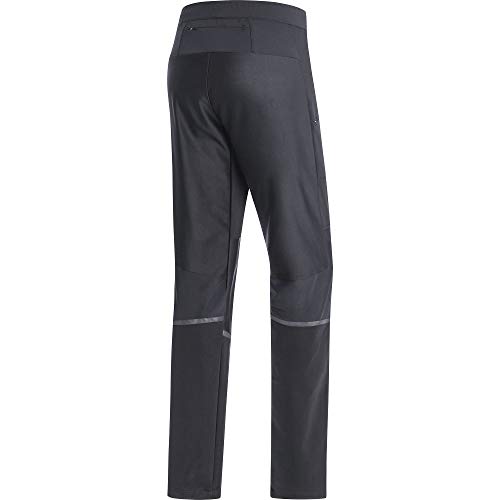 GORE WEAR Pantalón de running para mujer, R5, GORE-TEX INFINIUM, 34, Negro