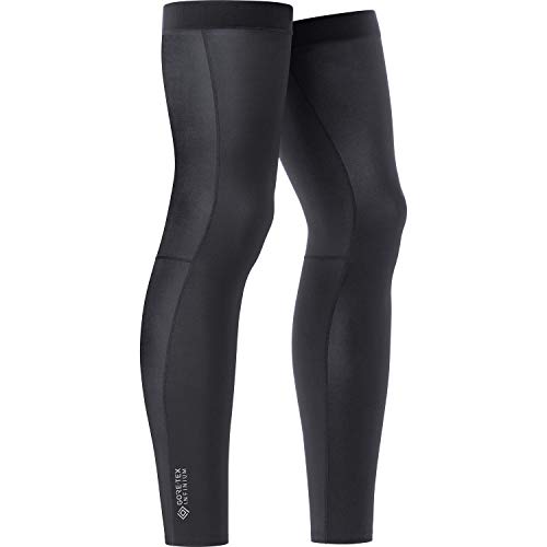 GORE WEAR Perneras de ciclismo Shield unisex, GORE-TEX INFINIUM, XS-S, Negro