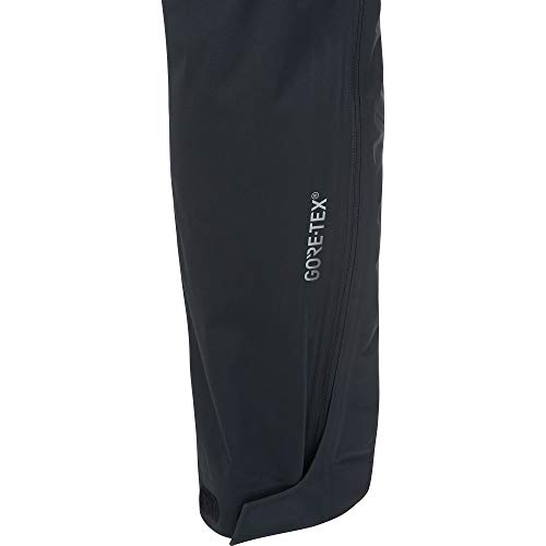 GORE WEAR R3 Pantalón impermeable largo de hombre GORE-TEX, M, negro