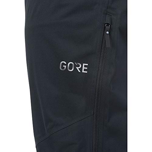GORE WEAR R3 Pantalón impermeable largo de hombre GORE-TEX, M, negro