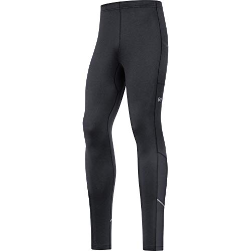 GORE WEAR R3 Thermo Mallas Largas de Hombre, M, Negro