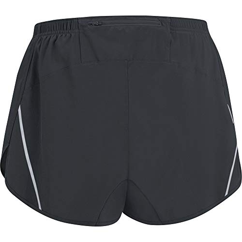 GORE WEAR R5 Pantalón corto de running para hombre, Talla: L, Color: Negro