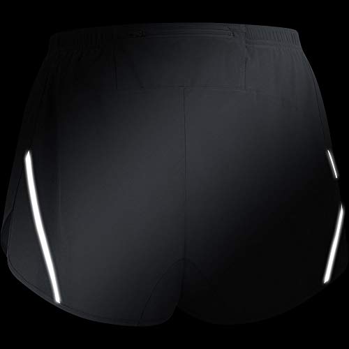 GORE WEAR R5 Pantalón corto de running para hombre, Talla: L, Color: Negro