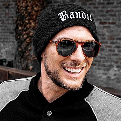 Gorro de Punto: Gorro de Invierno/Gorro de Lana/Gorro de Marinero/Gorro de Trabajo Largo Streetwear Rockabilly Rocker Biker Motorista Hip Hop Gangster