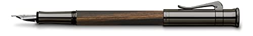 Graf von Faber-Castell 145740 Classic Macassar - Pluma estilográfica (ancho de trazo M)