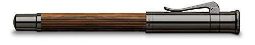 Graf von Faber-Castell 145740 Classic Macassar - Pluma estilográfica (ancho de trazo M)
