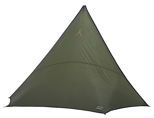 GRAND CANYON Ray - toldo parasol con varillas de montaje, tienda para vivac, protección UV 50, oliva, 302309