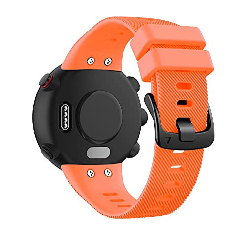 Gransho Correa de Reloj Compatible con Garmin Forerunner 45 / Forerunner 45S / Swim 2, Impermeable Reemplazo Correas Reloj Silicona Banda (Pattern 5)