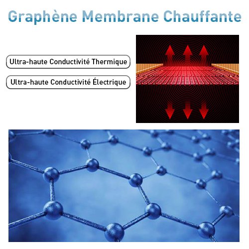 Graphene Times - Almohada de viaje  Gris gris