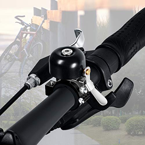 Greallthy - Timbre para bicicleta, de latón clásico, para bicicleta de montaña con buen tono ruidoso, bicicleta de carretera, accesorios para bicicleta (manillar de bicicleta entre 22,2-25,4 mm)