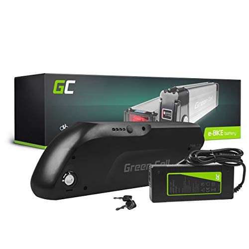 Green Cell® 36V | 48V Batería para Bicicleta Electrica de Iones de Litio Li-Ion Recargable al Motor 250W BMS E-Bike Pedelec Down Tube y Cargador (36V 13Ah MAX 250W)