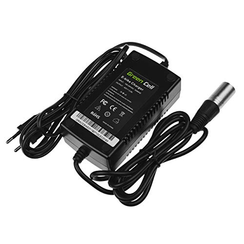 Green Cell® Cargador (42V 2A 84W) para Freway Gazelle Giant Greens Haibike Husqvarna KTM Kalkhoff Keeway E-Bike Bicicleta Eléctrica Li-Ion Batería (Conector XLR 3 Pin)