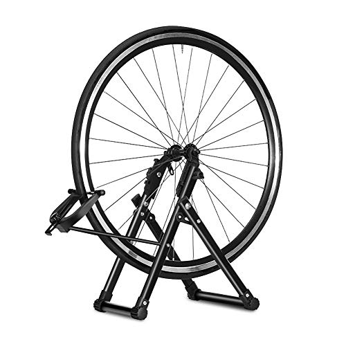 Greensen Soporte de Rueda de Bicicleta, Centrado Rueda Bicicleta, Soporte mecánico para Rueda de Bicicleta, Mantenimiento de la Rueda de Bicicleta para Ruedas de 16 a 29 Pulgadas