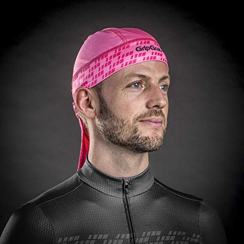 GripGrab Bandana Protección UV Sotocasco Gorra de Ciclismo Transpirable Pañuelo Unisex para Sudor Cabeza en 8 Colores