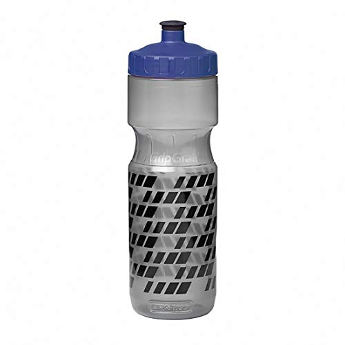 GripGrab Bidón de Ciclismo Botella de Agua para Bicicleta sin BPA Plástico Degradable, 600 ml y 800 ml 6 Colores, Adultos Unisex, Azul Marino, Talla única