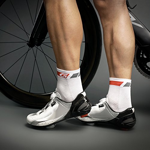 GripGrab Calcetines Ciclismo Verano Tobilleros Altura 7cm Pack de 3 Pares e Individual Ciclistas Carretera MTB Unisex