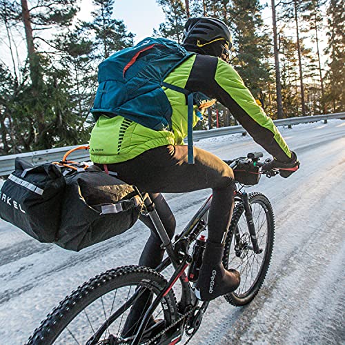 GripGrab Cubrezapatillas Ciclismo Arctic X Invierno Térmicos MTB Cortavientos 4mm Neopreno Impermeable con Forro Polar Cycling Equipment, Adultos Unisex, Negro, 48/49 EU