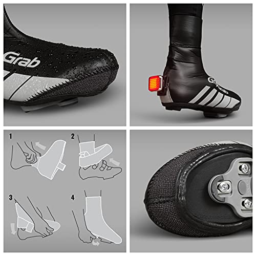 GripGrab Cubrezapatillas de Ciclismo Racethermo Neopreno Impermeable Invierno Ciclismo Carretera Cubrebotas Cortaviento