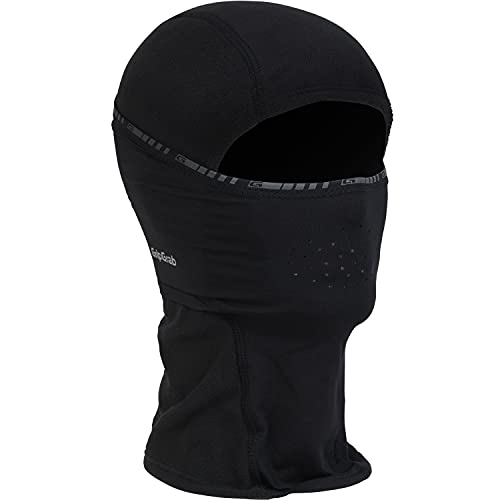 GripGrab Pasamontañas Térmico de Ciclismo Sotocasco Braga de Cuello Invierno Forro Polar Cabeza Hombre Mujer y Niños Calentadores Babeza, Adultos Unisex, Negro, M