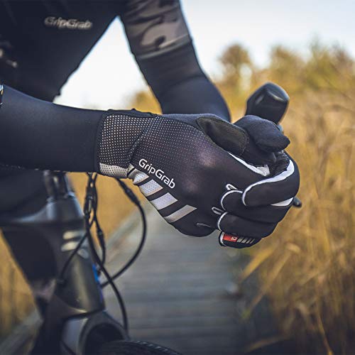 GripGrab Raptor Professional Full-Finger Un-Padded Winter MTB Race Gloves Anti-Slip Off-Road Cycling Mountain-Bike Cyclocross