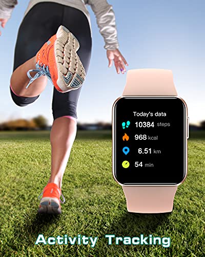 GRV Smart Watch, Reloj Inteligente Mujer Hombre con Pulsímetro Monitor de Sueño Oxígeno en Sangre Reloj Pulsera Actividad Inteligente, 10 Modos Deporte Smartwatch para Android iOS