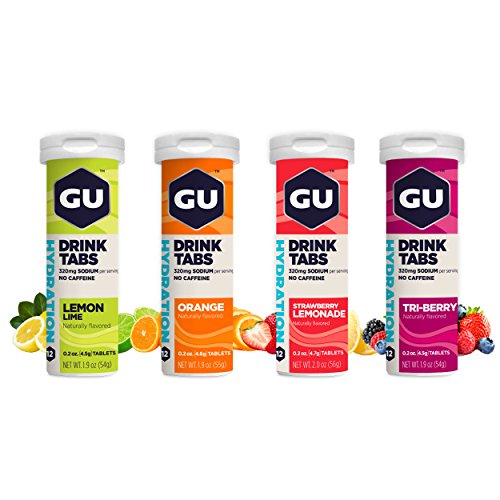 GU Hydration Drink Tabs, Mixed, 4 Count by GU Energy Labs