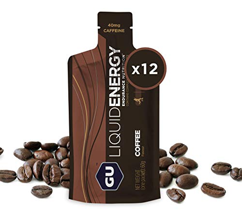 GU Liquid Energy Gel, 12 x 60 Gels, Kaffee