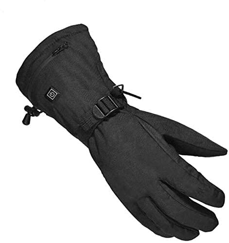 Guantes calefactables Guantes calefactados eléctricos Guantes calefactores eléctricos, Guantes con termostato de Tres velocidades, Guantes de esquí USB, Guantes cálidos para Exteriores, Se Pueden us