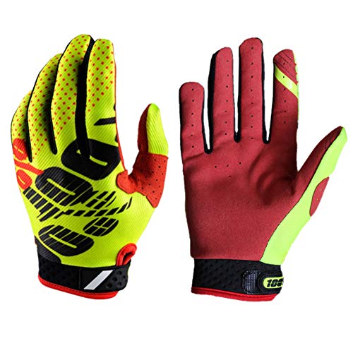 Guantes Ciclismo Guantes Moto Guantes De Moto Invierno Hombre Guantes De Invierno Moto Guantes De Invierno para Hombres Guantes De Bicicleta para Hombres Motocross Guantes Yellow,m