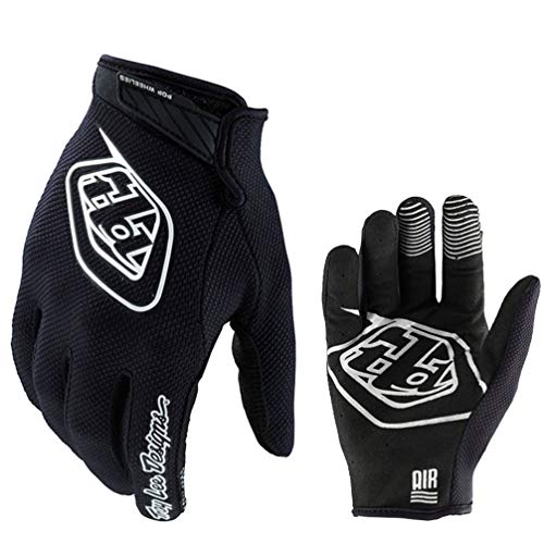 Guantes de Ciclismo Guantes de Carreras de Deportes al Aire Libre Guantes de Motocross Dedo Completo Pegatina mágica Guantes de Moto Antideslizantes Transpirables