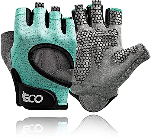 Guantes Gimnasio para Hombre y Mujer, Gym Guantes Transpirable con Protección Completa de Muñeca y Palma, de Pesas, Musculación, Fitness, Ciclismo