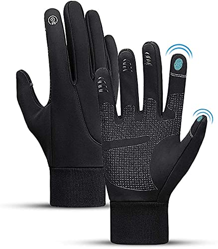 Guantes térmicos de invierno, guantes con pantalla táctil para hombres,mujeres,antideslizantes,impermeables,resistentes al viento,para ciclismo,correr,conducción,escalada y deportes al aire libre etc