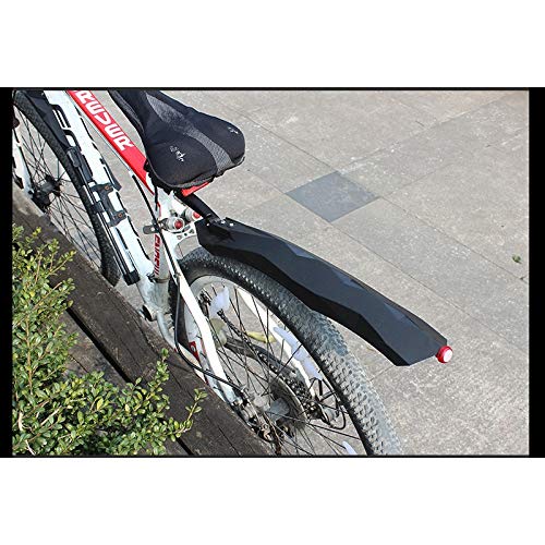Guardabarros de bicicletas Guardabarros delantero de la bicicleta for MTB Bicicleta / posterior liberación rápida Defensas la bici del camino de MTB guardabarros de barro con las alas de la Guardia De