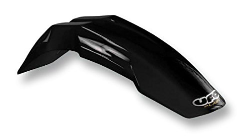 GUARDABARROS DELANTERO UNIVERSAL SUPERMOTARD UFO NEGRO PA01029-001, UFO GUARDABARROS DELANT PARA MOTO MOTOR RESISTENTE