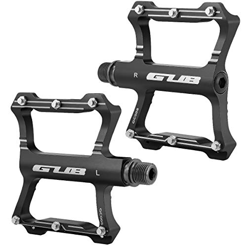 GUB GC008 Pedales de Bicicleta de Aluminio para MTB Trekking Bike BMX Freeride, etc.