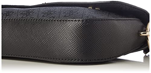 Guess Cordelia, Cordón con Logo Luxury para Mujer, Logotipo Coal, Talla única