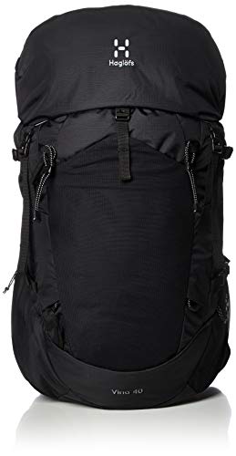 Haglöfs Vina 40 Mochila de montaña, Adultos Unisex, Negro, S-M