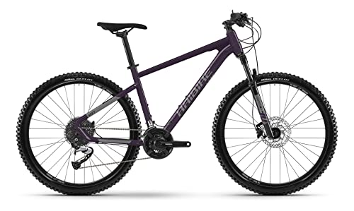 Haibike SEET 7 29R Mountain Bike 2021 - Bicicleta de montaña (44 cm, pinot negro/titanio)