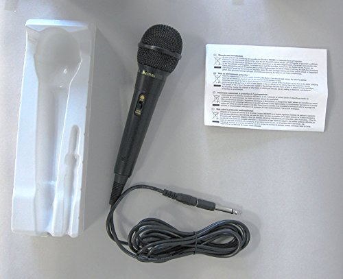 HAMA Micrófono dinámico "DM-20", Omnidireccional, Mono, 2.5 m