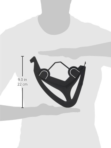 HAMAX Extra Foot Guard Smiley/Siesta Recambios y Accesorios (1 par), Unisex, Negro