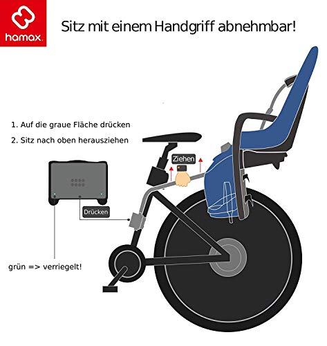 Hamax Halterung - Silla de Bicicletas para niños, tamaño N/a, Color Non Applicable
