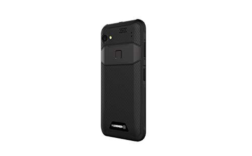 Hammer H Blade 3 6.2" IPS, cámara 48MP, Smartphone de estándar Militar, batería de Carga rápida de 5000mAh, eSIM, NFC, Impermeable/antichoque, LTE 4G, IP69, Dual SIM - Negro