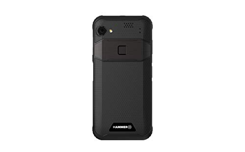 Hammer H Blade 3 6.2" IPS, cámara 48MP, Smartphone de estándar Militar, batería de Carga rápida de 5000mAh, eSIM, NFC, Impermeable/antichoque, LTE 4G, IP69, Dual SIM - Negro