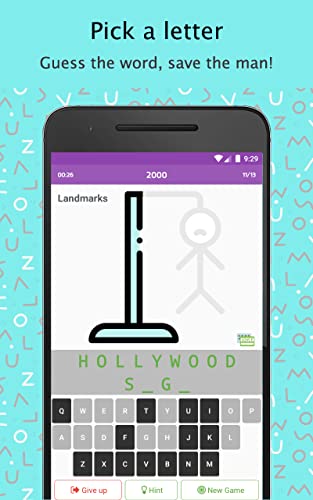 Hangman (English): FireTV, Android TV, Tablets, Phone