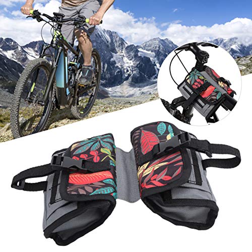 Haowecib Bolsas de Viga Delantera, Bolsa de Viga Delantera de Bicicleta de Montaña Más Segura, Bolsa de Tubo, Bicicleta Al Aire Libre para Bicicleta de Montaña