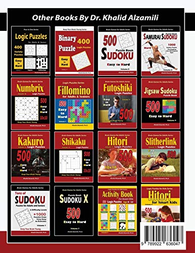 Hard Kakuro: 500 Hard Cross Sums Puzzles (10x10) (Puzzles Books Series)