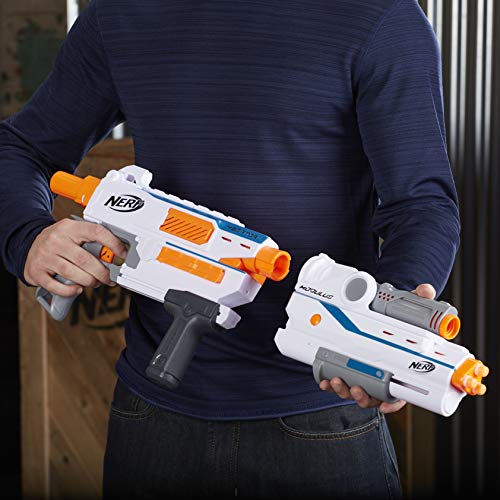 Hasbro Nerf Modulus Mediator Stock - Armas de juguete (Pistola de juguete, 8 año(s), Niño, Multicolor, De plástico, Nerf Modulus)