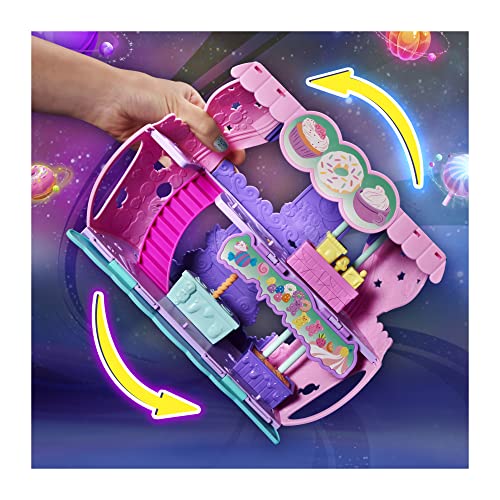Hatchimals CollEGGtibles, Cosmic Candy Shop Juego 2 en 1 con Pixie Exclusivo y Hatchimal, para niños a Partir de 5 años
