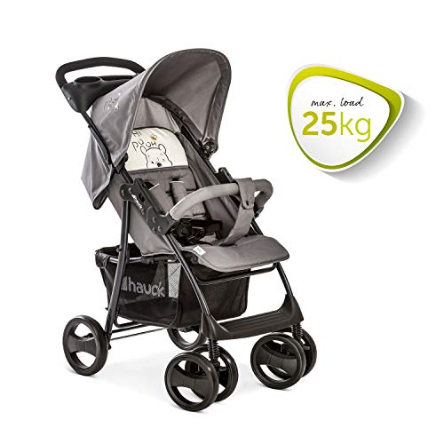 Hauck Shopper SLX trioset - carro, coche bebes 3 piezas de capazo, sillita y grupo 0+, botellero, plegado facil y comodo, 0 meses a 25 kg, gris (stone/grey)