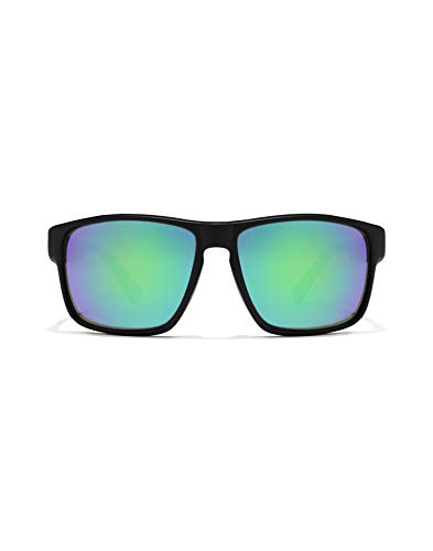 HAWKERS · Gafas de sol FASTER para hombre y mujer · BLACK · EMERALD